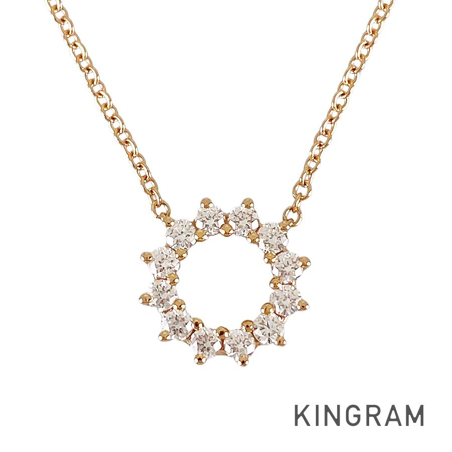 Tiffany モンタージュ ラウンド ネックレス サークルネックレス 美品 Tiffany モンタージュ ラウンド ネックレス サークルネックレス