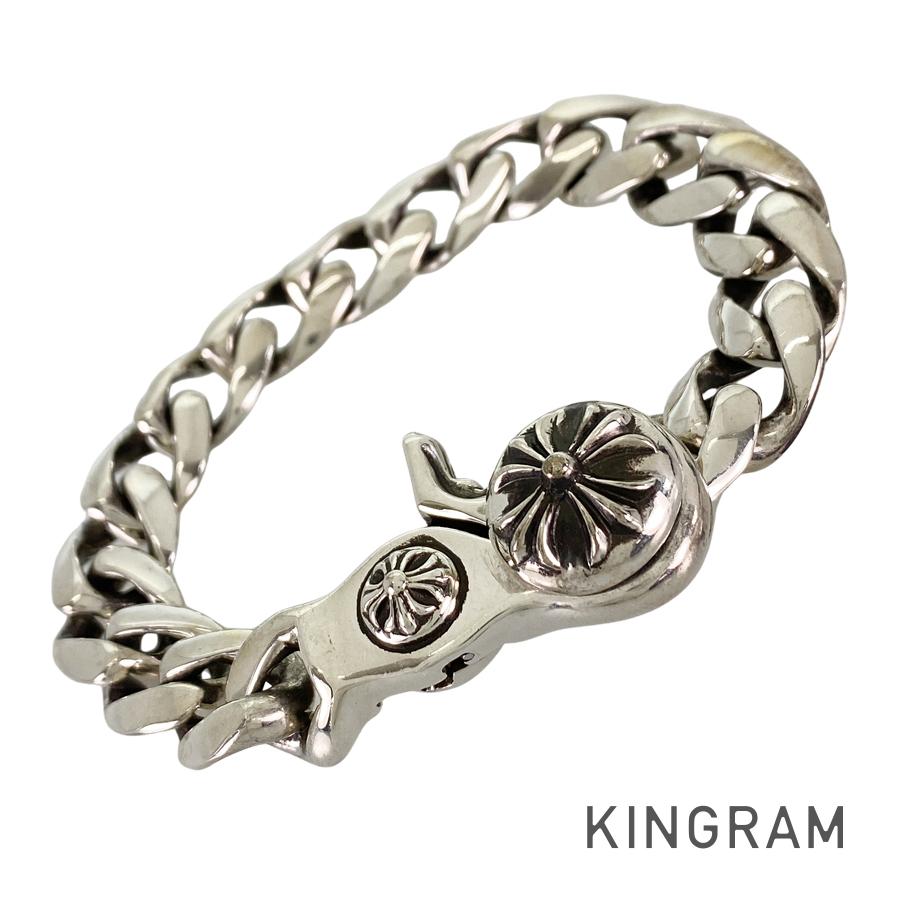 プラスクロス ボックス idブレスレット クラシックチェーン ダブルロック プラスクロス ボックス idブレスレット クラシックチェーン