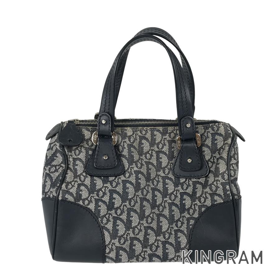 ディオール Dior トロッター PVC ボストンバッグ fto【中古】｜キングラム店 46,200円