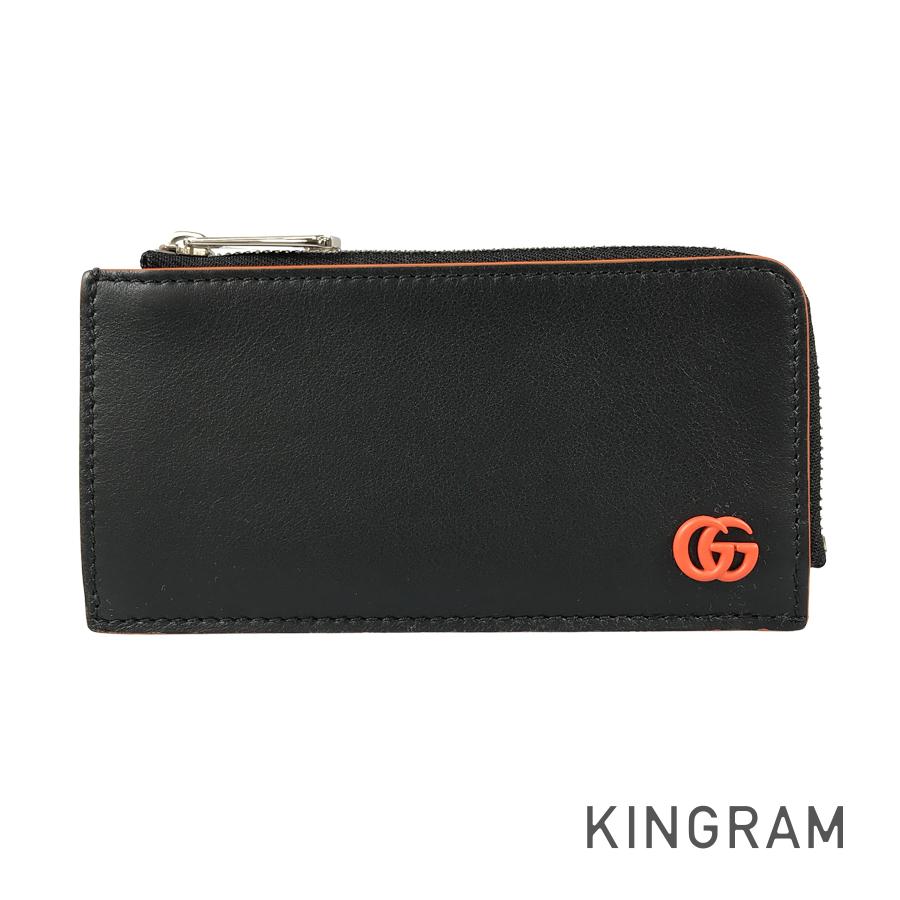 グッチ GUCCI ダブルG 835055 レザー フラグメントケース fhb【中古】｜キングラム店