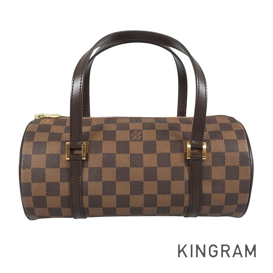 ルイ・ヴィトン LOUIS VUITTON ダミエ パピヨン PM N51304 PVC ハンドバッグ sst【中古】