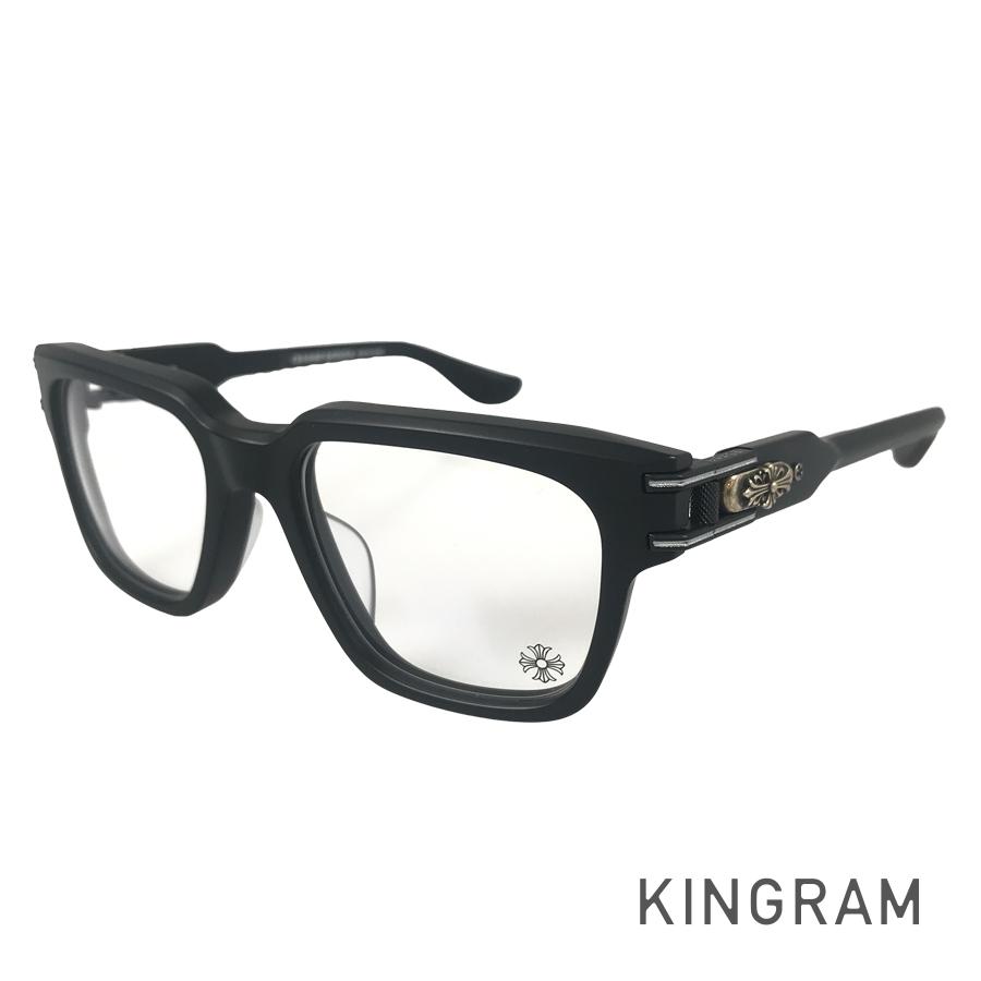 クロムハーツ CHROME HEARTS BULGE 大いさ53□20-150 アイウェア ダガージップ ユニ一発やる 黒眼鏡 fke【中古】