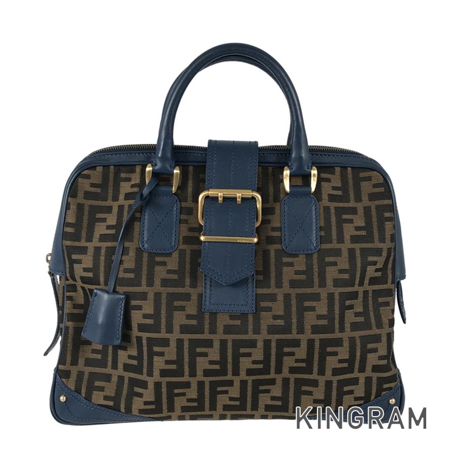 楽天市場】◇◇【中古】FENDI フェンディ ズッカ ハンドバッグ