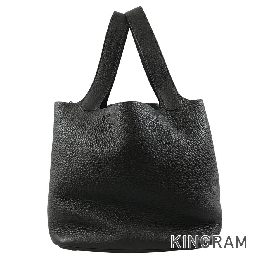 エルメス HERMES ピコタン鍵を掛ける MM トリヨンクレマンス ハンドバック ssh【中古】