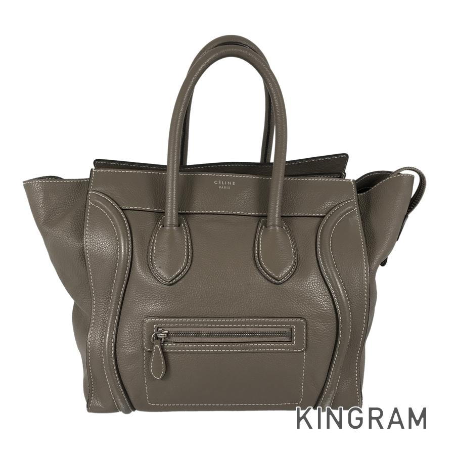 セリーヌ　バッグ 楽天市場】CELINE セリーヌ ラゲージ ミニショッパー トートバッグ