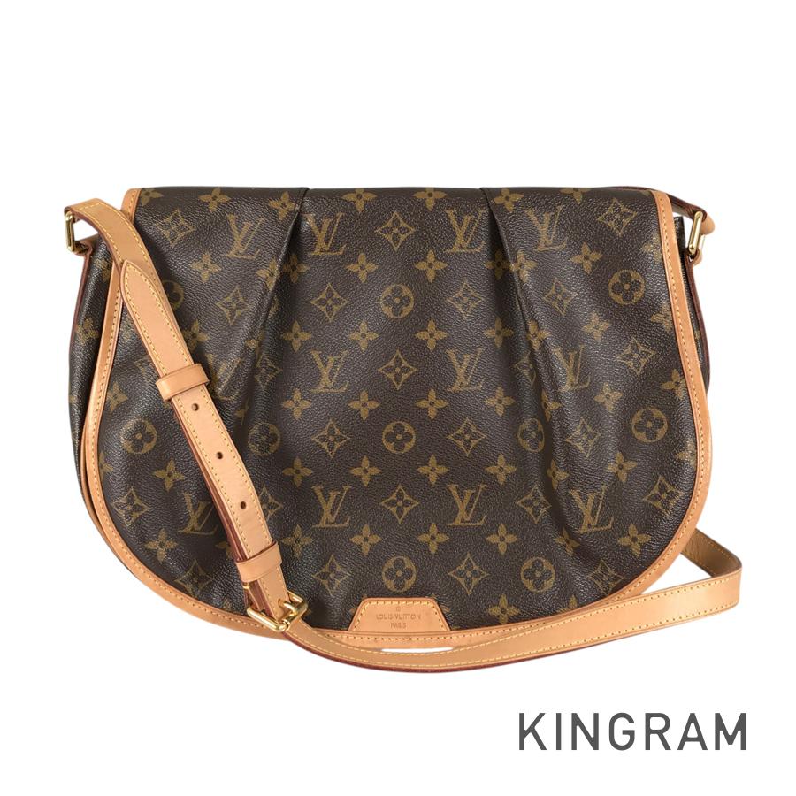ルイ・ヴィトン LOUIS VUITTON モノグラム メニルモンタン MM M40473 PVC ショルダーバッグ sst【中古】|キングラム店
