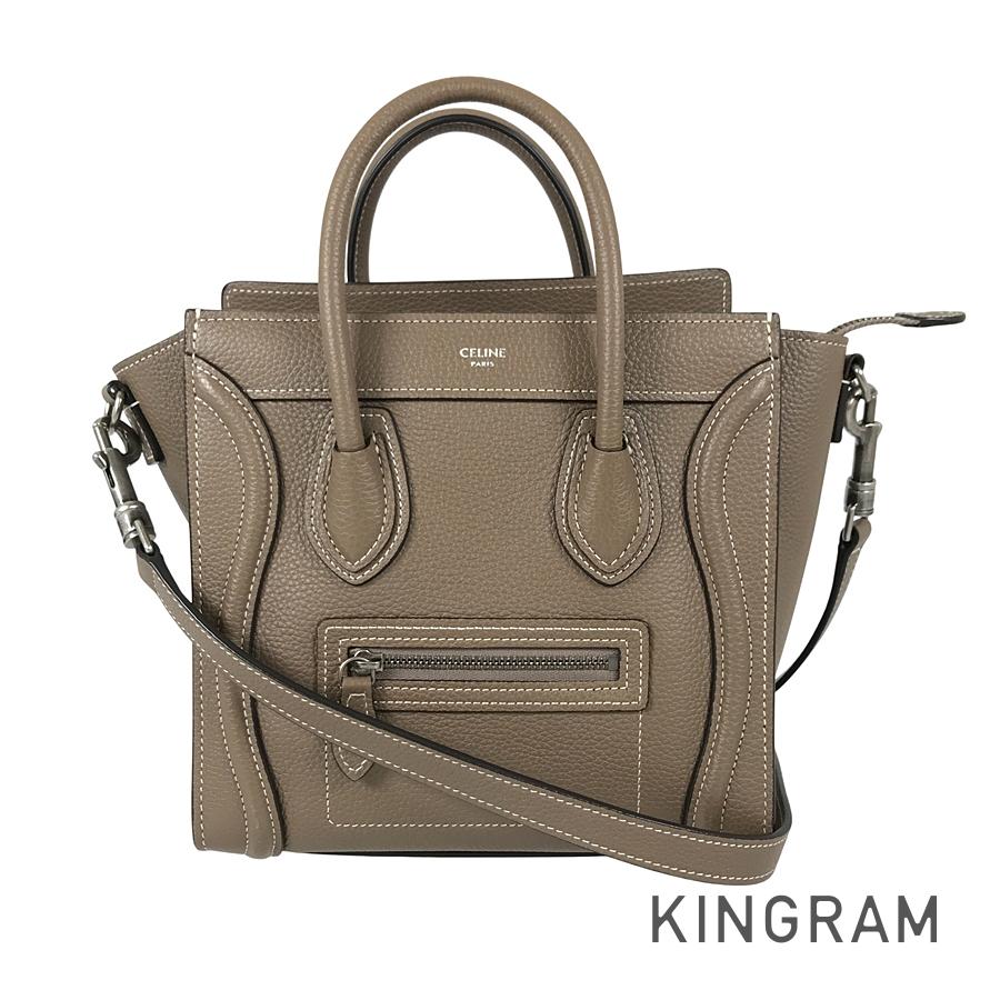 楽天市場】セリーヌ ラゲージ ナノショッパー 2WAY ハンドバッグ