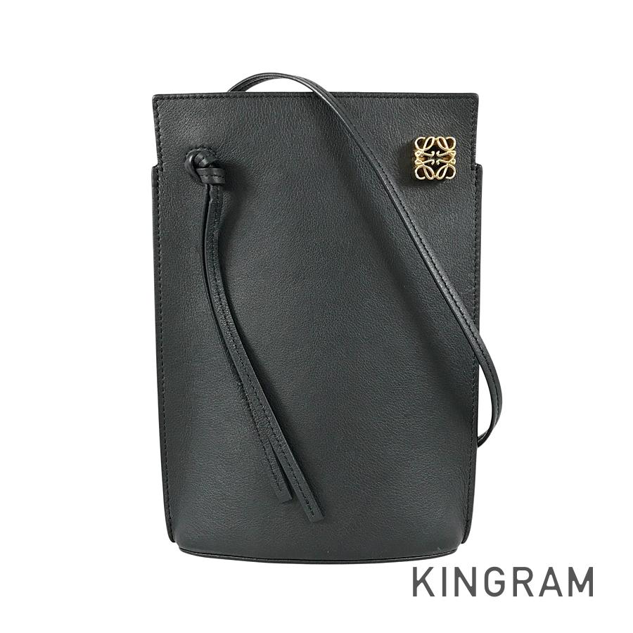 ロエベ LOEWE ダイスポケット レザー ショルダーバッグ fhb【中古】|キングラム店