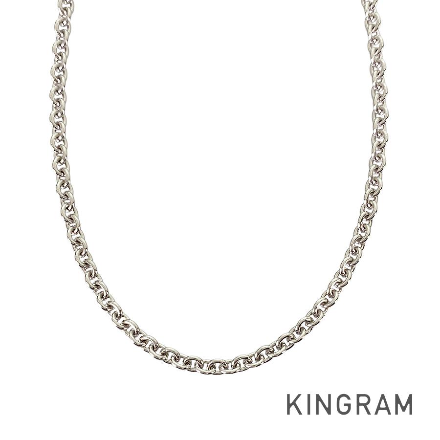 ブル小峡谷 BVLGARI カテーネ K18WG 首飾り sss【中古】