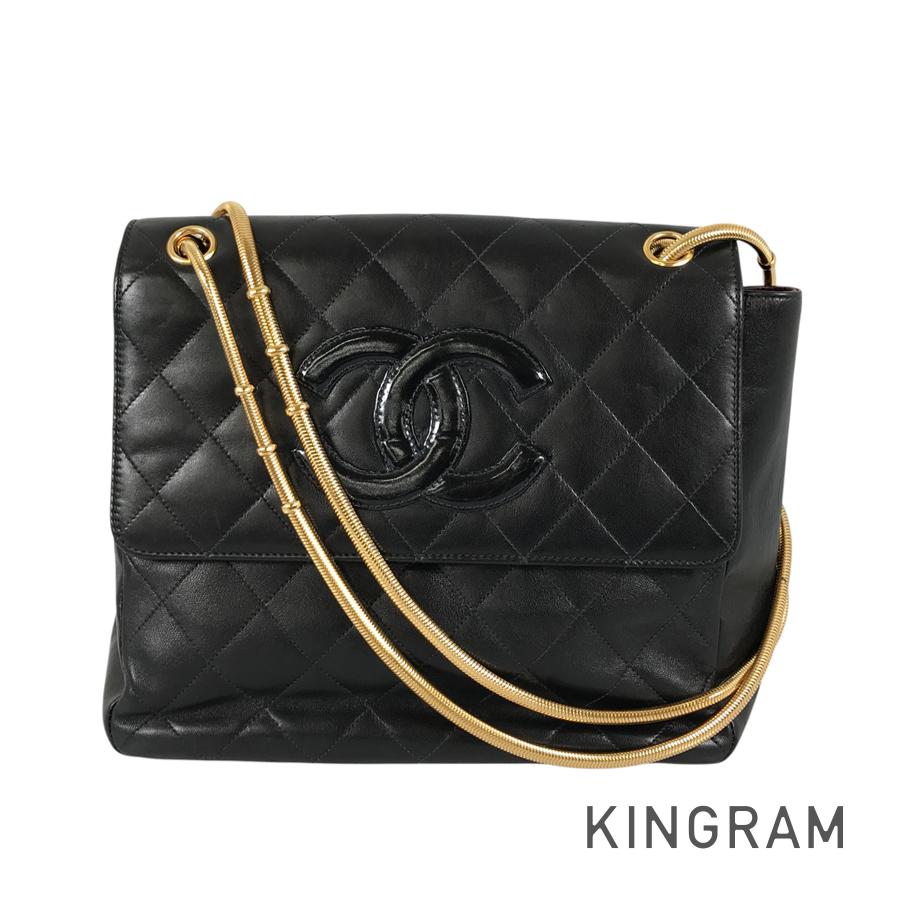 シャネル CHANEL マトラッセ 子ヒツジ素はだ ショルダーバッグ ssh【中古】