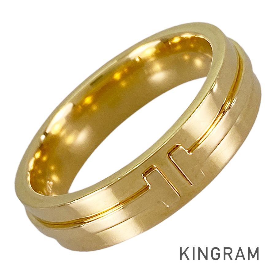 ティファニー TIFFANY\u0026Co. Tナロー K18YG 20号(60) 輪っか ss【中古】
