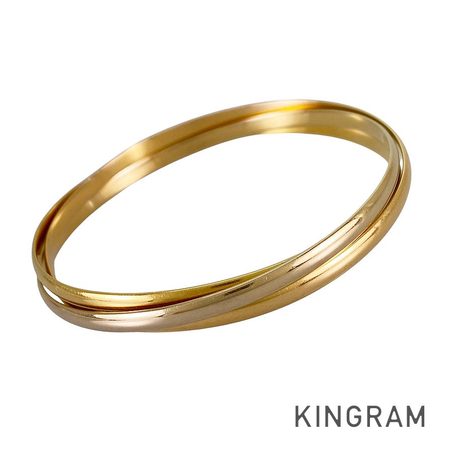 カルティエ Cartier トリニティ K18YG バングル ss【中古】