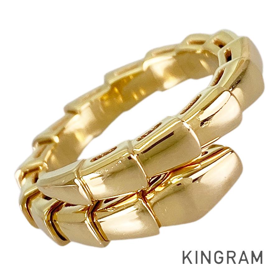 ブルガリ BVLGARI セルペンティ ヴァイパー K18YG 10号(50) リング ftj【中古】｜キングラム店