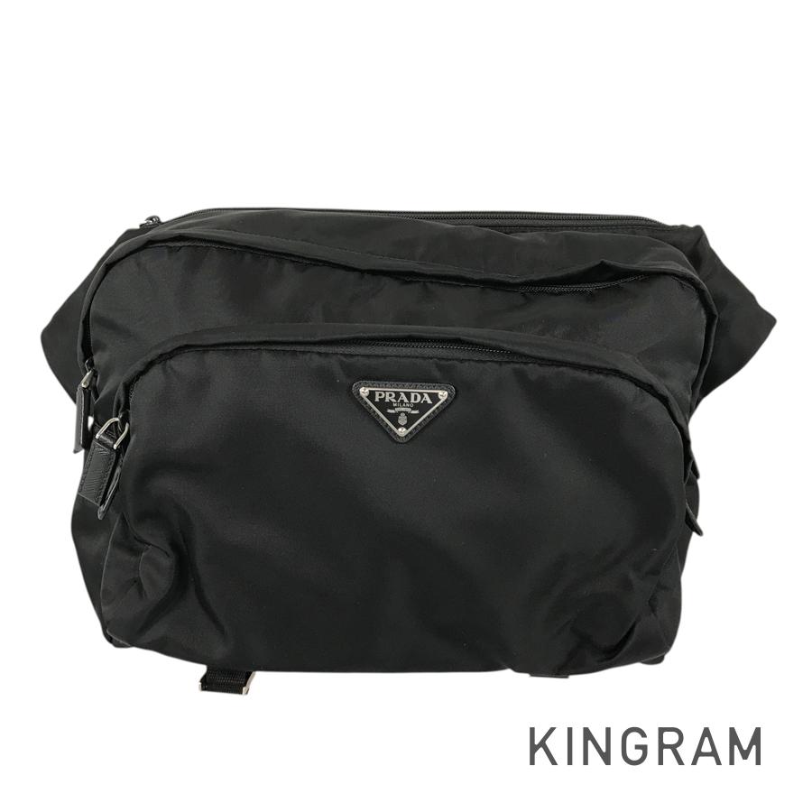 プラダ PRADA 2VH021 ナイロン ショルダーバッグ fto【中古】
