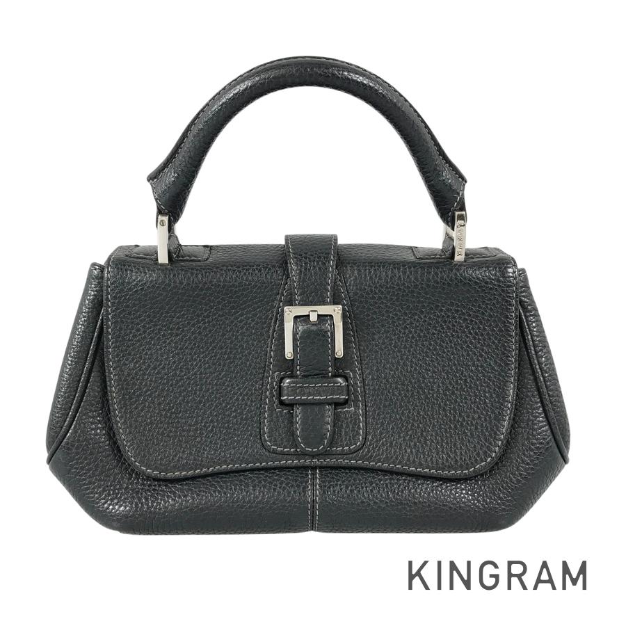 ロエベ LOEWE センダ レザー ハンドバッグ ju【中古】