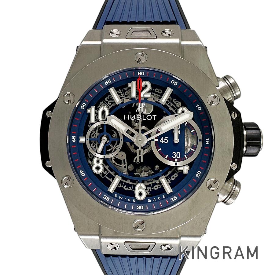 ウブロ HUBLOT ビッグバン ウニコ 411.NX.5179.RX Ti 自動巻 メンズ 腕時計 ss【中古】