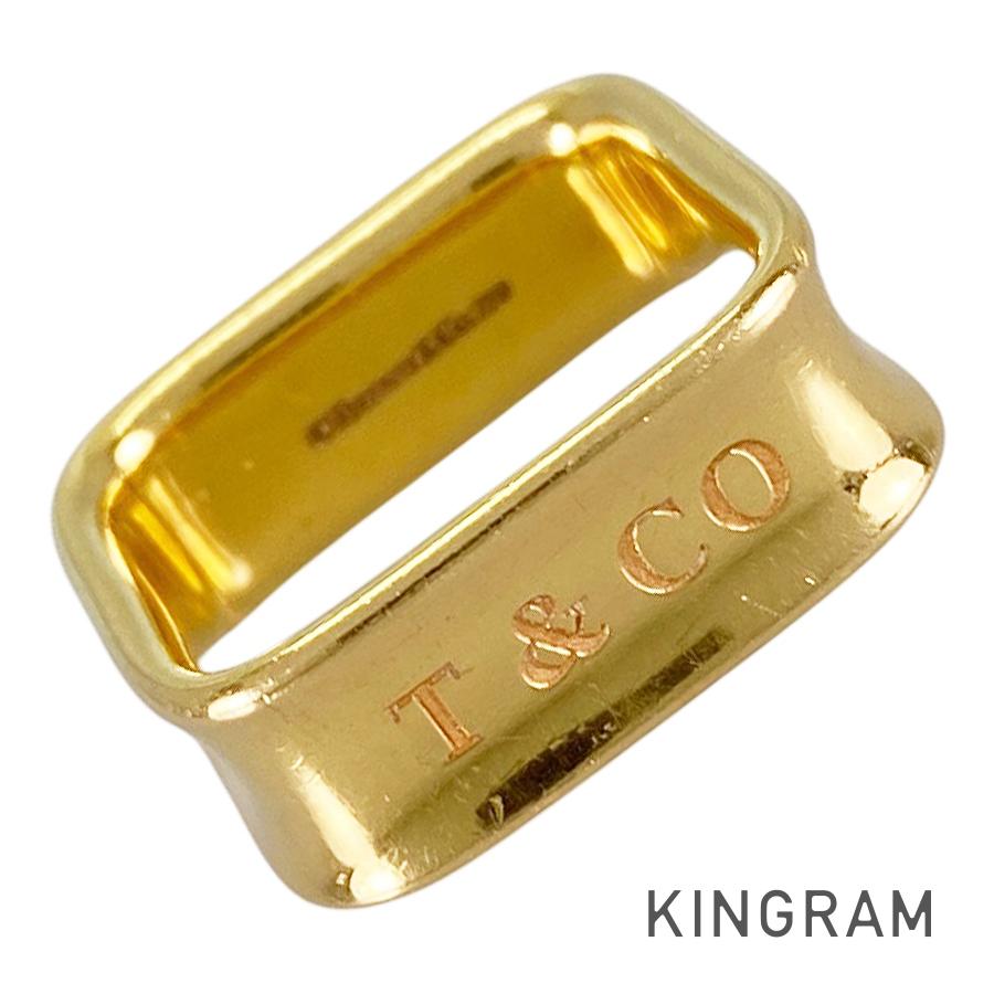 ティファニー TIFFANY&Co. 1837 K18YG 14号(54) リング ss【中古】