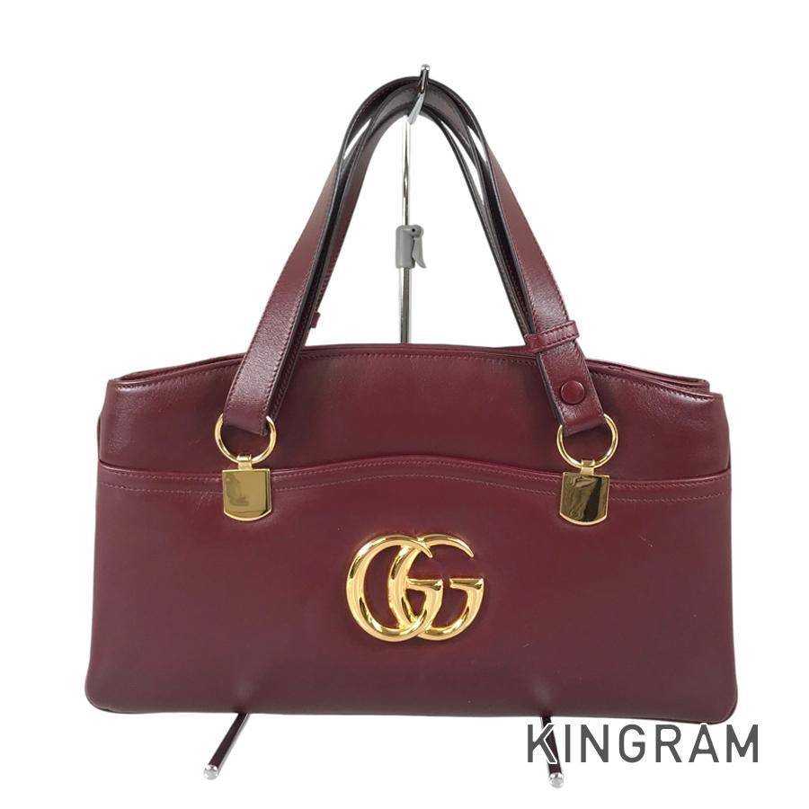 グッチ GUCCI GGマーモント 550130 なめし革 ショルダーバッグ fhb【中古】