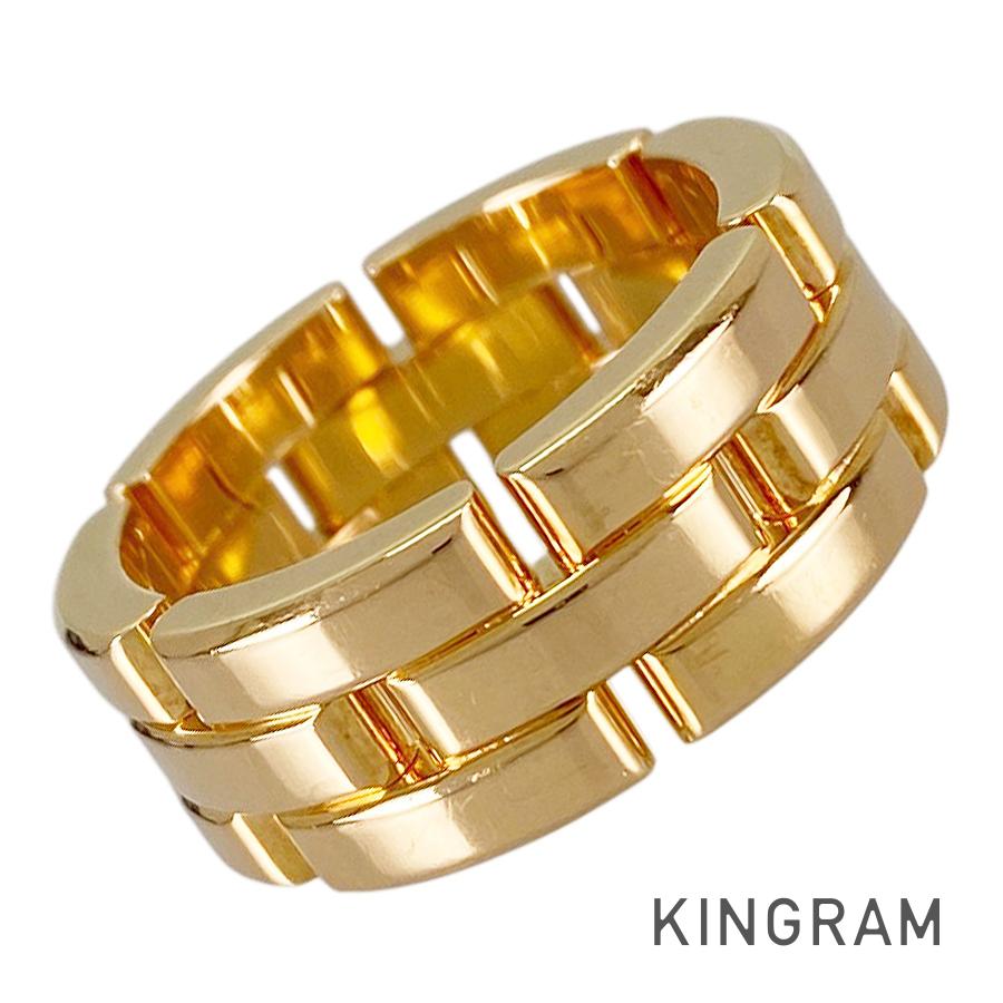 カルティエ Cartier マイヨン パンテール 3連 K18YG 12号(52) リング sss【中古】