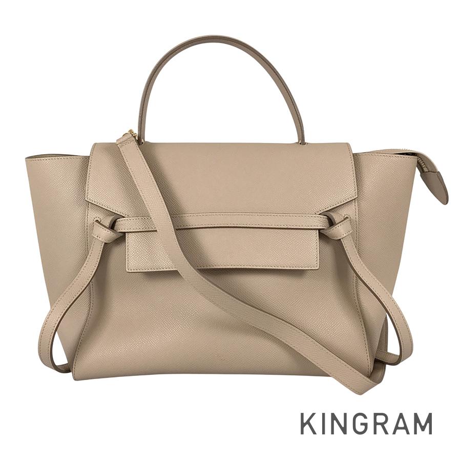 セリーヌ CELINE ベルトバッグ ミニ 2WAY レザー ハンドバッグ fhb【中古】