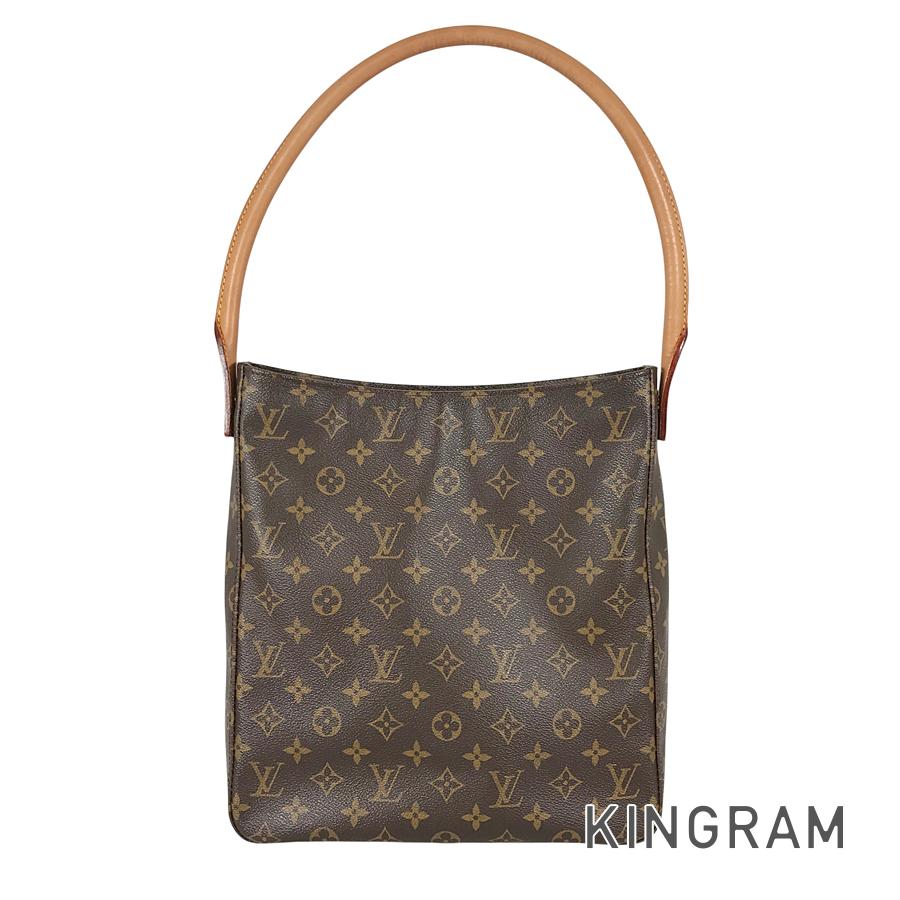 ルイ・ヴィトン LOUIS VUITTON モノグラム ルーピング GM M51145 PVC ショルダーバッグ fhb【中古】