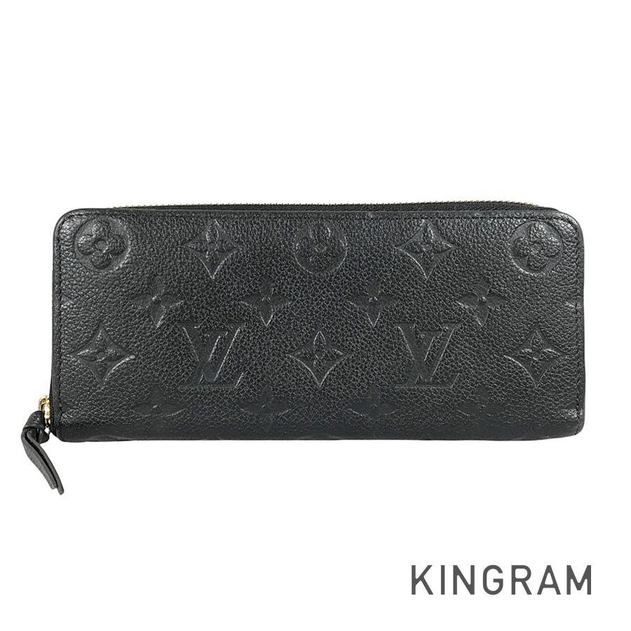 ルイ・ヴィトン LOUIS VUITTON モノグラム アン工業プラント ポルトフォイユ クレマンス M60171 なめし革 長紙入れ ラウンドジッパー te【中古】