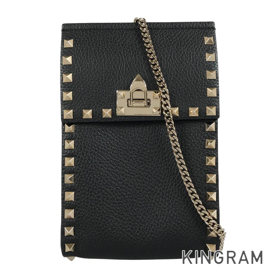 ヴァレンティノ ガラヴァーニ VALENTINO GARAVANI なめし革 ショルダーバッグ fya【中古】