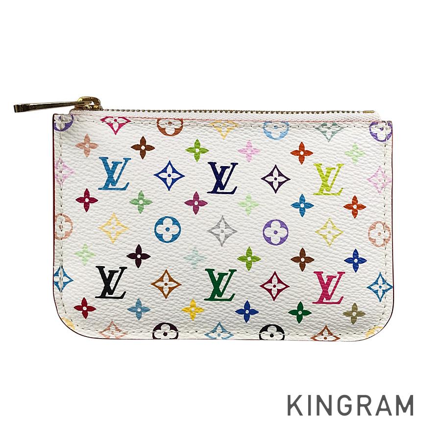 ルイ・ヴィトン LOUIS VUITTON モノグラム マルチ色つや ポシェット クレ M93734 PVC 手当たり容れもの st【中古】