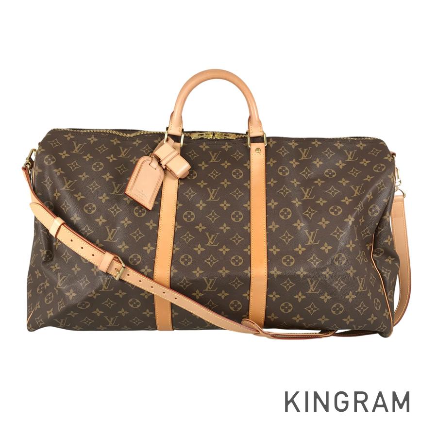 ルイ・ヴィトン LOUIS VUITTON モノグラム キーポル バンドリエール 60 M41412 PVC ボストンバッグ st【中古】