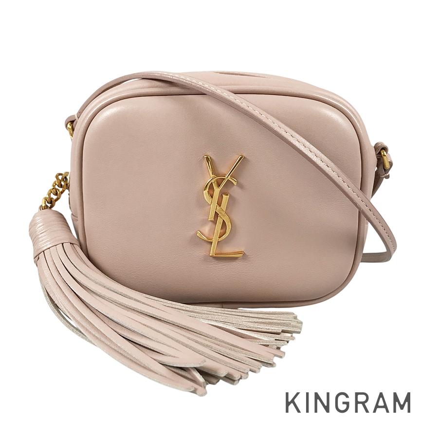 サンローラン SAINT LAURENT ブロガー 425317 なめし革 ショルダーバッグ te【中古】