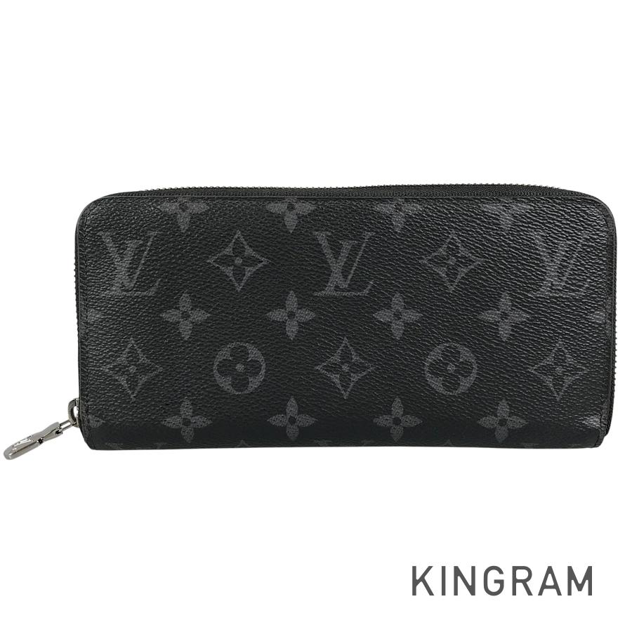 ルイ・ヴィトン LOUIS VUITTON モノグラム 掩蔽 ジッピーウォレット ホリゾンタル M11611 PVC 長紙入れ ラウンドジッパー st【中古】