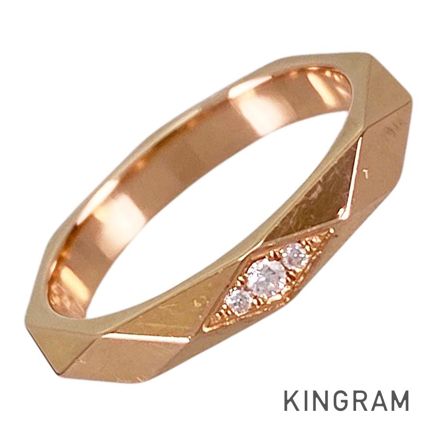 ブシュロン Boucheron ファセット ミディアム K18PG ダイヤモンド 6号(46) リング sss【中古】｜キングラム店