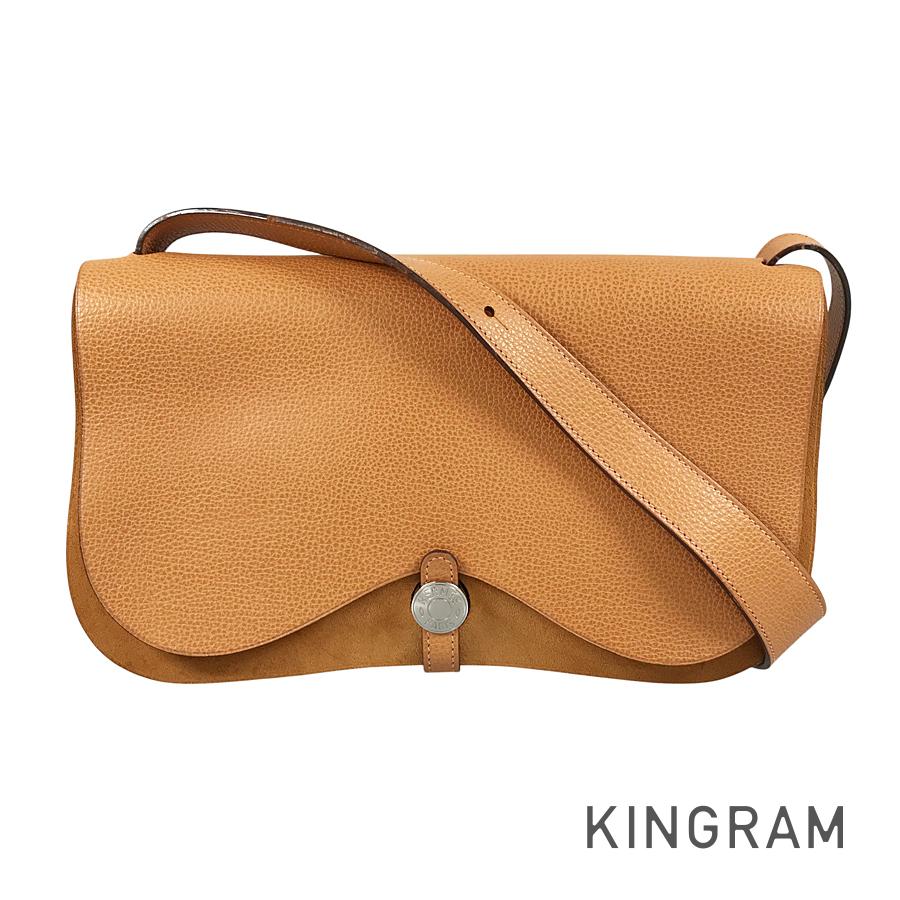 エルメス HERMES サック コロラド MM トワルアッシュ ショルダーバッグ st【中古】