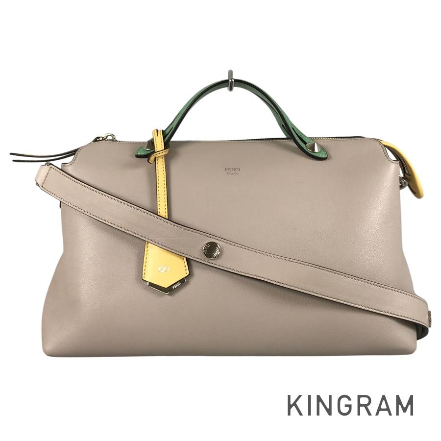 フェンディ FENDI バイザウェイ ラージ 8BL125 なめし革 ハンドバック sh【中古】