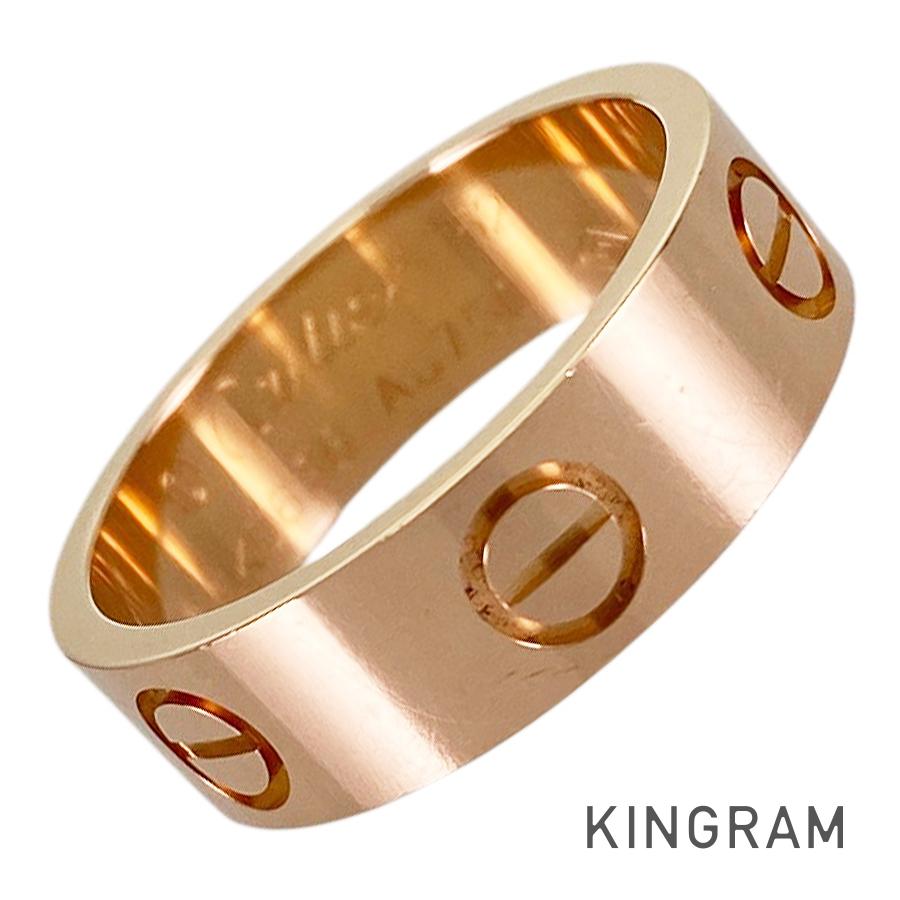 カルティエ Cartier 優しいこと K18PG 12号(52) 輪っか sss【中古】