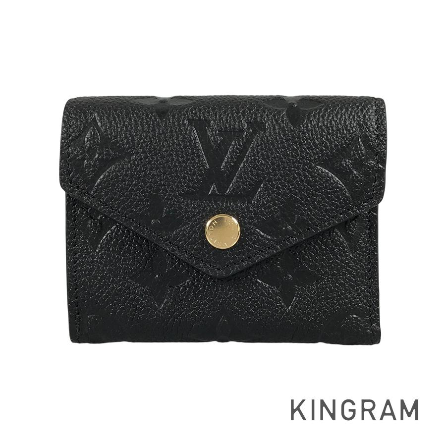 ルイ・ヴィトン LOUIS VUITTON モノグラム アンプラント ポルトフォイユ ゾエ M62935 レザー 三つ折り財布 te【中古】｜キングラム店