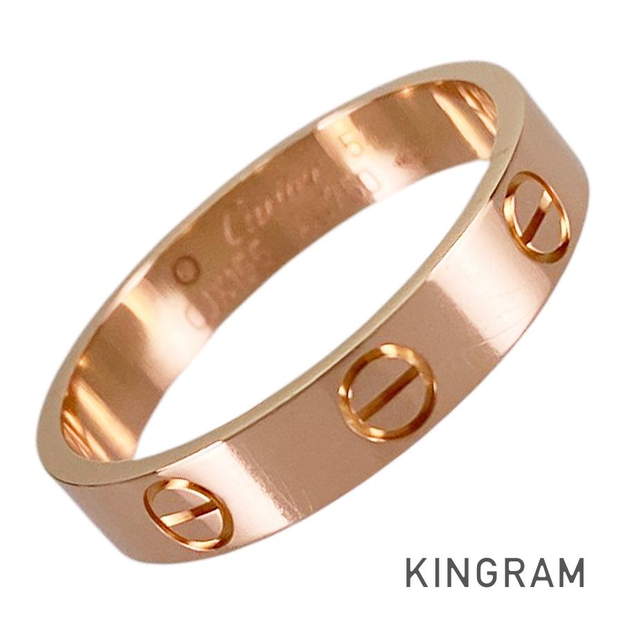 カルティエ Cartier ミニラブ K18PG 13.5号(53-54) リング sss【中古】｜キングラム店 90,750円