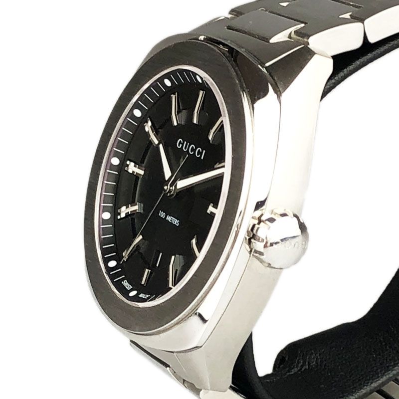 楽天市場 グッチ Gucci 142 2 Gg2570 Ref Ya1421 アウトレット クォーツ メンズ 腕時計 Ec 中古 キングラム楽天市場店