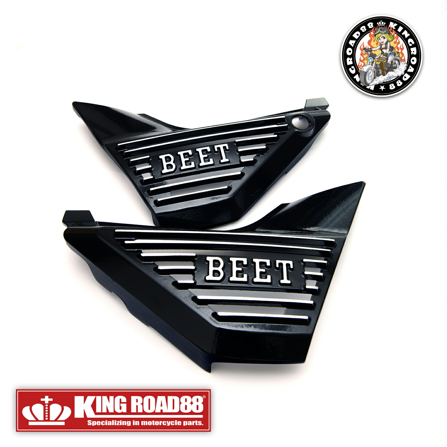 楽天市場】カワサキ ZRX400 サイドカバー(アルフィンカバー) フィン削