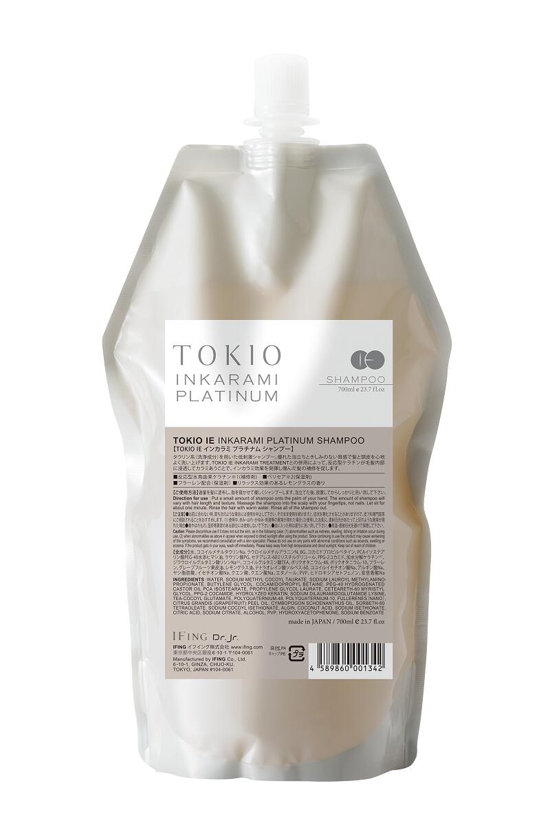 TOKIO トキオインカラミプラチナムシャンプー 700ml 詰め替え TOKIO IE INKARAMI プラチナムシャンプー 700ml詰め替え｜with colle