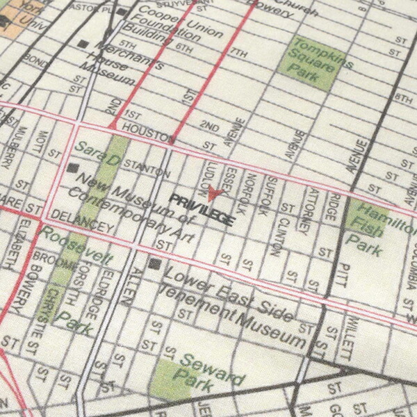 Privilege プリビレッジ カジュアル Map New Bandana ハンカチ ストリート York バンダナ ニューヨーク