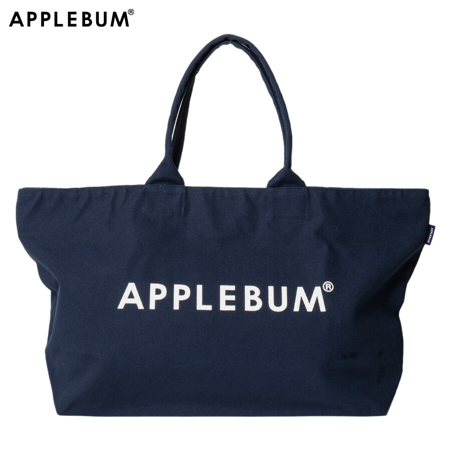 楽天市場】アップルバム バッグ APPLEBUM 3D LOGO ZIP TOTE BAG