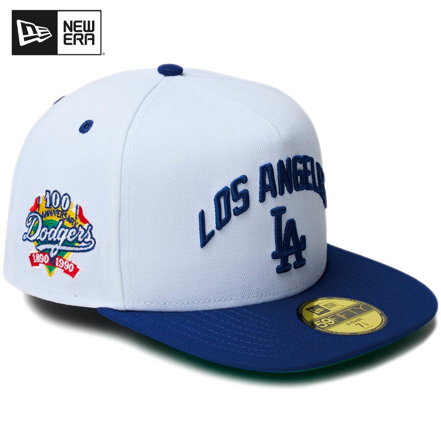 New Era 59FIFTY LAキャップ 7 1/8 青 59FIFTY 【メーカー取次】NEW ERA ニューエラ MLB Pre-Curved
