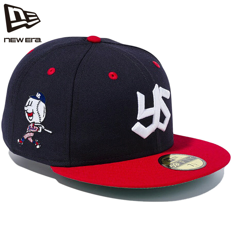 ヤクルトスワローズ　キャップ　59.5 楽天市場】ニューエラ キャップ 59FIFTY 東京ヤクルト スワローズ NPB