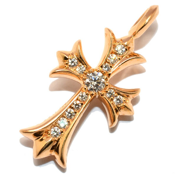 楽天市場 クロムハーツ 22k ネックレス ペンダント Chrome Hearts タイニーファット22kパヴェダイヤモンド Tiny Fat Pave Diamonds 22k キングスロード
