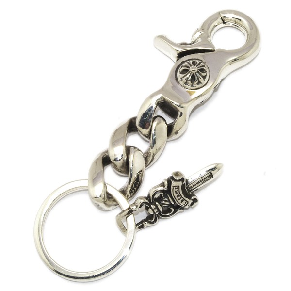 楽天市場 クロムハーツ アクセサリー Chrome Hearts Key Ring Clip Classic Link Short クラシックリンク クリップ キーチェーン ショート キングスロード