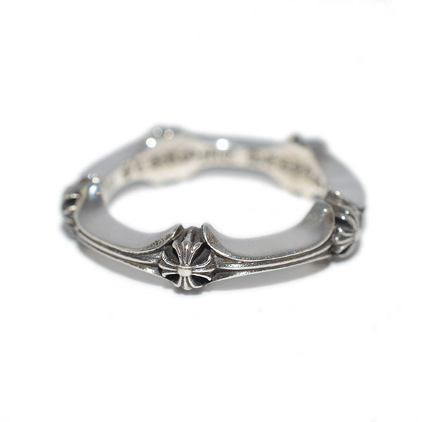 全商品オープニング価格特別価格 Chrome Hearts クロムハーツ プラス ボーンリング Plus Bone Ring Us8 Jp16 5号 L Chromehearts 正規品 送料無料 誕生日 プレゼント ギフト レディース メンズ アクセサリー シルバー 925 指輪 ペア クロム 芸能人 愛用 新品