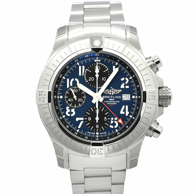 ブライトリング BREITLING アベンジャー クロノグラフ GMT 45 A24315101C1A1 ブルー/ブラック 新品アウトレット