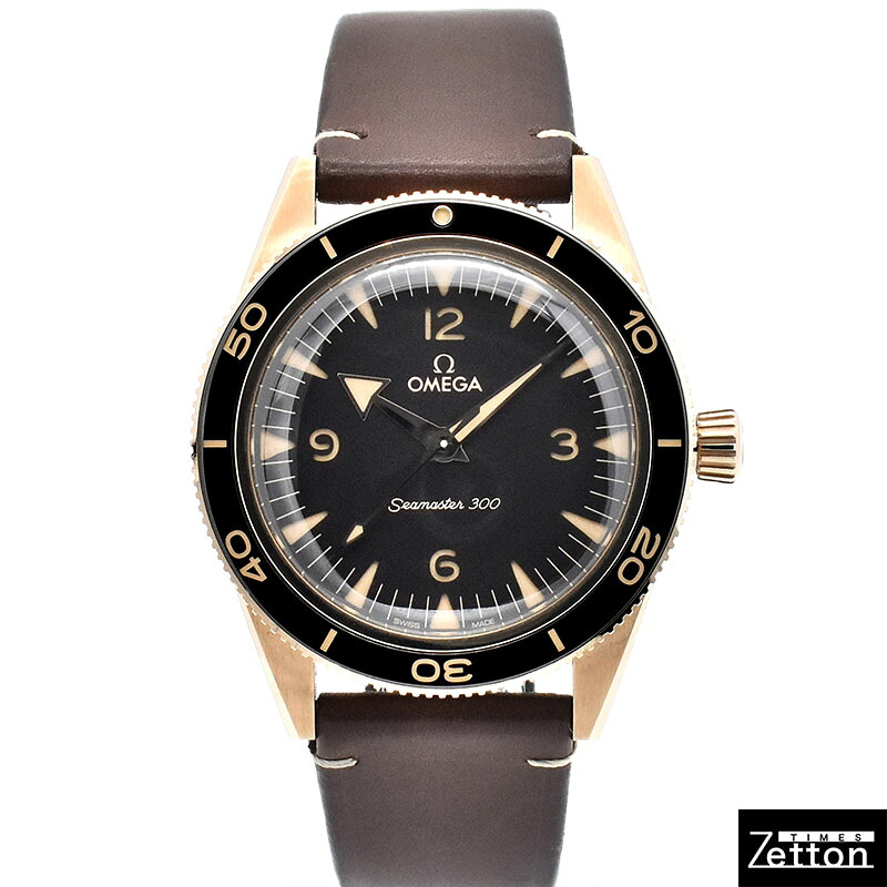 【国際保証書有り】オメガ OMEGA シーマスター 300 コーアクシャル マスタークロノメーター 234.92.41.21.10.001 自動巻き ブラウン 41mm メンズ USED 中古