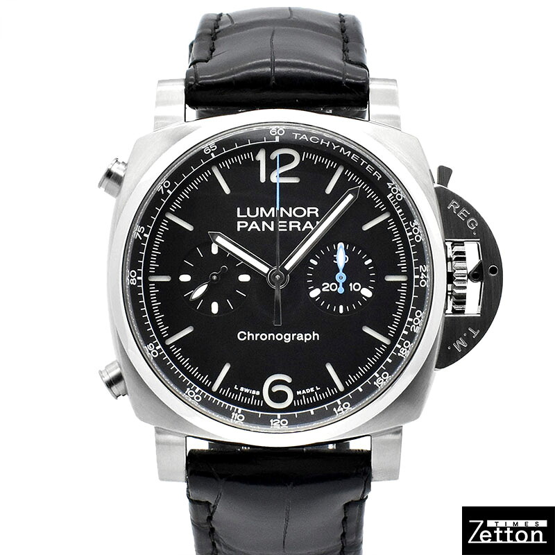 【新品】パネライ PANERAI ルミノール クロノ PAM01109 自動巻き ブラック 44mm メンズ